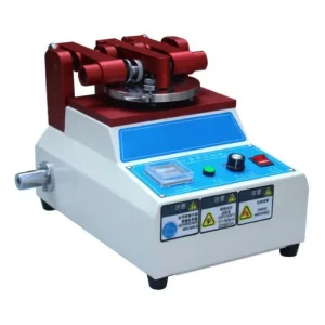 Rotary Abraser Resistance Tester Digital Automatic Taber Abrasion 0.1mm Accuracy IP55 Protection 220V