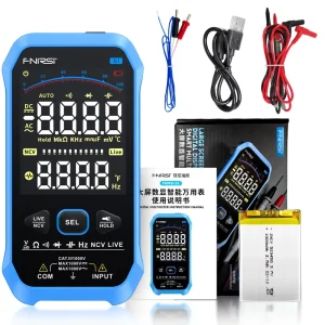 S1 Digital Multimeter with LCD Display and Flashlight