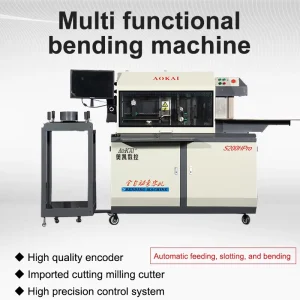 S200HPro Automatic CNC Aluminum Channel Letter Bending Machine with Motor for High Accuracy 3D Signage Making