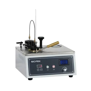 SCITEK Close Cup Flash Point Tester Adjust by Manual Heating Mechanical Drive Stirring Flash Point Tester