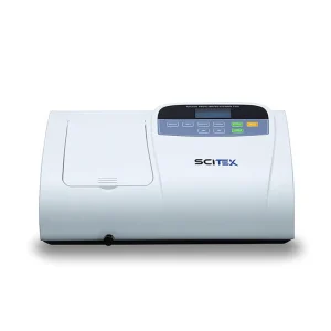 SCITEK Single Beam Ultraviolet Visible Spectrometers 2.5 inch LCD UV Vis Spectrophotometer