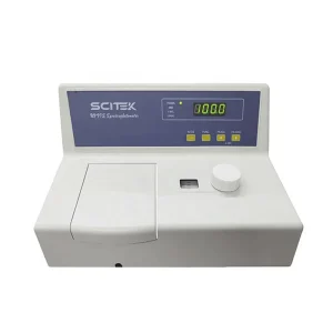 SCITEK UV VIS Spectrophotometer Single Beam Built in Spectroscopy High quality Deuterium Lamp for Lab