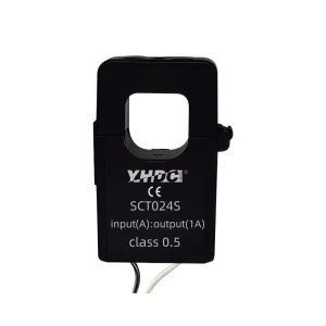 SCT024S 6mm Split Core Current Transformer 1A 5A Output 50 400A Input Laminated Silicon Steel Core 50 60Hz Power Monitoring