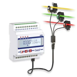 SDE430 C200 200A Three Phase Power Analyzer RS485 CT MODBUS RTU Split Coil Current Energy Meter 0.5 Accuracy Class