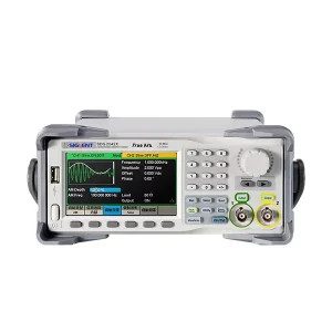 SDG2122X Dual Channel 120MHz Function Arbitrary Waveform Signal Generator Customized OEM Supported for Test Instrument