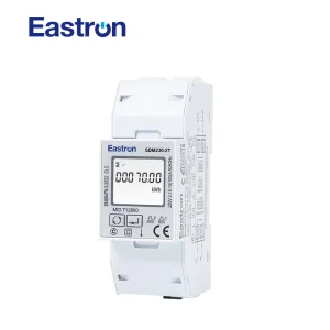SDM230 2T Solar PV Meters 100A Direct Dual Tariff Energy Meter RS485 Modbus Bi directional DIN Rail Meter Energy Meters