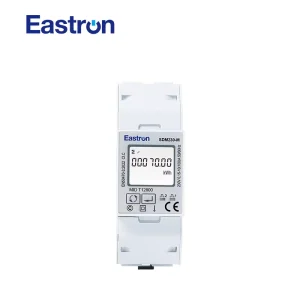 SDM230 M Single Phase 100A Direct DIN Rail Energy Meter RS485 Modbus Bi-directional Solar PV Kwh Meter SAA for Australia