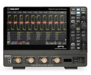 SDS3034X 3054X 3104X HD Digital Touchscreen Oscilloscopes 350MHz 500MHz 1GHz with 4 Channels