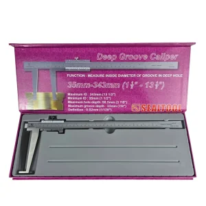 SEALTECH SEALTOOL Professional Mechanical Seal Tool Slot Measuring Gauge Inner Slot Vernier Inner Deep Groove Caliper (35-343mm)
