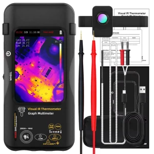SH9 32×32 Thermal Imager Camera 5 Color Palettes <60mk Sensitivity 20000 Counts Digital Multimeter 320×480 Pixels