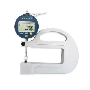 SHAHE High Precision 0.001 mm Electronic Digital Thickness Gauge 0 0.4 Inch 10mm Measuring Tool Rechargeable Battery