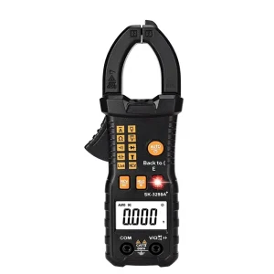 SK3288A 5999 Counts Smart AC DC Clamp Meter 600A Auto Ranging Digital Multimeter LED Color Screen NCV Tester DC Current