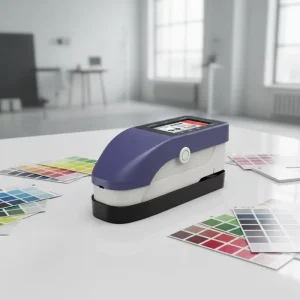SKZ SY3020 Digital Spectrometer Colorimeter with Automatic Calibration and UV LED Light Sources for Fabric Dyeing Control