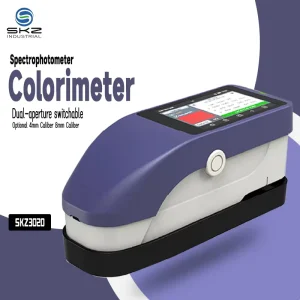 SKZ SY3020 Portable Spectrophotometer Supports Liquid Powder Special Material Color Quality Control for Plastics Paint Industry