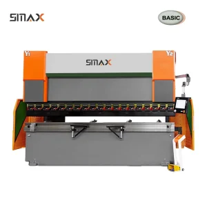 SMAX High Quality High Accuracy Synchronized Fully Automatic CNC Aluminum Steel Sheet Bending Machine Engine PSH 220T 3200 11kW