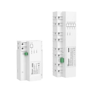 SPM SP Main Smart Stackable Power Meter 20A Gang Overload Protection Energy Consumption Monitoring Support SD Card