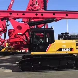 SR205C Hydraulic Rotary Drilling Machine with Reliable Engine