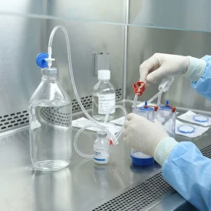 SS Material 100ML Capacity Hardness Tester MCE N66 Filter Membrane Needle for Biopharma Life Science R&D Samples