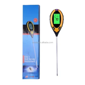 ST 02 4 in 1 Intelligent Soil Testers 10~60 Agriculture Garden pH Temperature Moisture Sunlight Farming Tools