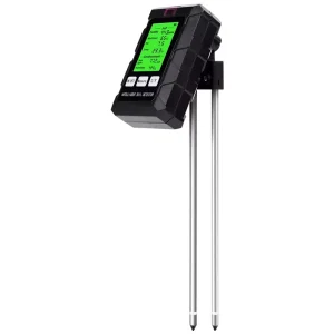ST03 Portable 6 in 1 PH Temp Moisture Light Soil Detector Soil Meter Tester for Garden Farm Lawn