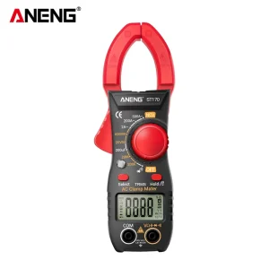 ST170 Digital Clamp Meter Multimeter 500A AC/DC Voltage Tester CAT II 600V 30mm Opening 1999 Counts Hz Capacitance