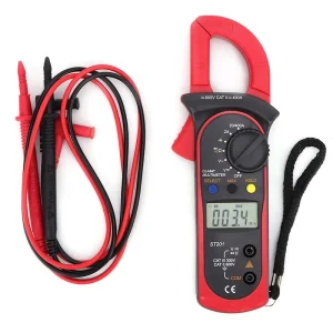 ST201 Digital Clamp Meter AC DC Digital Clamp Multimeter High-precision Voltage and Current Meter Measuring Instrument