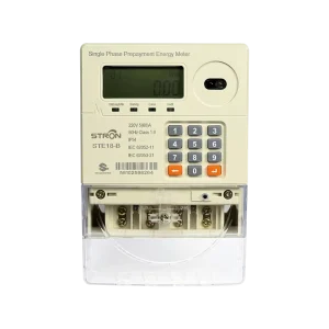 STS Certified Prepayment Single Phase Smart Electricity Meter with Class 1.0 Accuracy 230V/220V for Home Residential Use