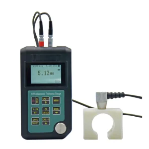 SW6 Ultrasonic Thickness Gauge 0.6-500mm Range, 0.5%H+0.05mm Accuracy, 0.01mm/0.001inch Display