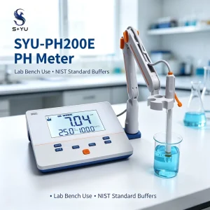 SYU PH200E Electronic ph Tester IP54 Waterproof Dustproof 5 to 110°C Temp Measure for Water Milk Beverage Testing