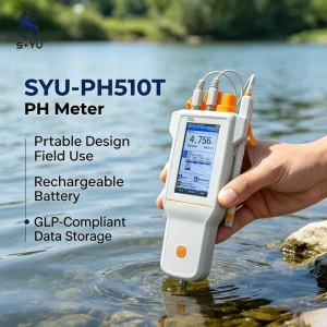 SYU PH510T Digital ph Meter 1000 Groups Data Storage USB Communication for Industrial Chemical Liquid Quality Monitoring