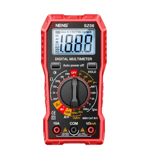SZ06 High-Precision Digital Multimeter, Anti-Burn Display, Multi-Function Ammeter