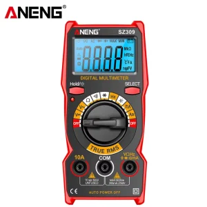 SZ309 High Precision Digital Multimeter 1999 Count, Small Size, AC/DC Voltage