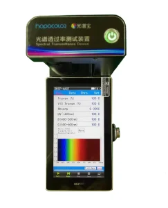 Scientific Grade CCD Spectroradiometer Transmittance Tester for Material and Lens