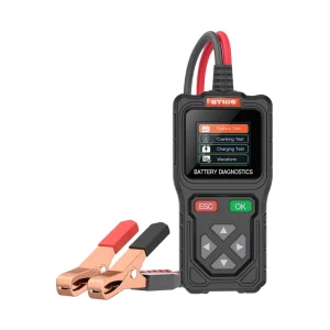 Second-Generation Car Battery Tester 12V/24V Battery, Cranking, and Charging Tests for Cars and Trucks