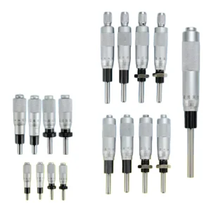 Self-Locking Micrometer Measuring Head with Mounting Nut, Differential Head 0-6.5mm and 0-13mm