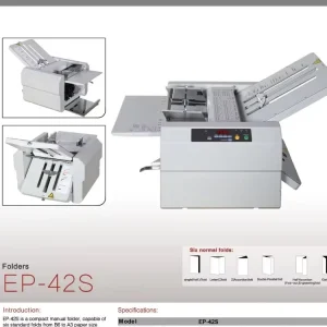 Semi automatic Electric Paper Creasing and Folding Machine Paper Folder Machine