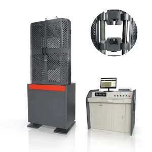 Servo Controlled Microcomputer Universal Testing Machine Metal Tensile Compression Bending Shear Test Lab Equipment