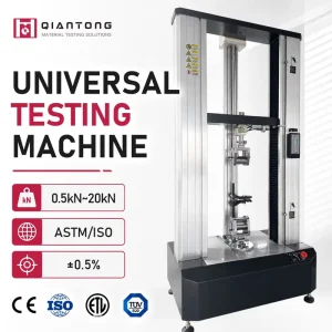 Servo Universal Testing Machine with High Precision Dual Columns for Tensile Compression Flexural Tests