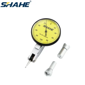 Shahe Tools 0 0.2 mm Dial Test Indicator With Red Jewel Dial Gauge Indicator Tool Measurement Instruments