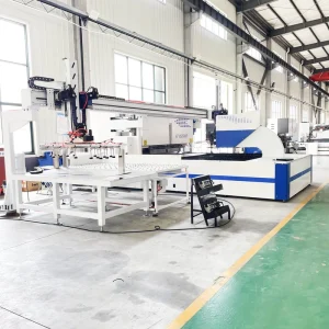 Sheet Metal Folding Automatic Sheet Metal Panel Press Brake Bending Machine C Type Upper Arm Feeding System PLC Motor Core Components End Forming