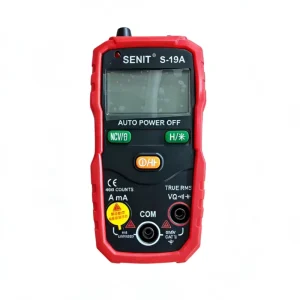 Shenglide AC DC Portable Handheld Digital Multimeter Plastic Red New for Replacement Repair Made in China