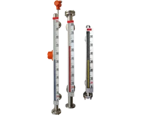 Side Mounted Magnetic Float Level Gauge with Transmitter