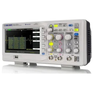 Siglent SDS1102DL+ 100MHz Digital Storage Oscilloscope 2+EXT Channels 1GSa s 8 bit 32Kpts