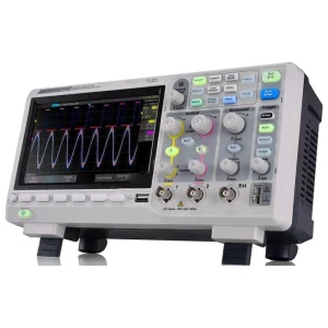 Siglent SDS1202X-E Digital Oscilloscope 200MHz 2CH 1GSa/s Super Phosphor Oscilloscope with FFT & Math Functions