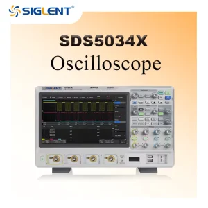 Siglent SDS5034X/5054X/5104X Digital Oscilloscope 5G Sampling Rate and 4 Channels 350MHz-1GHz