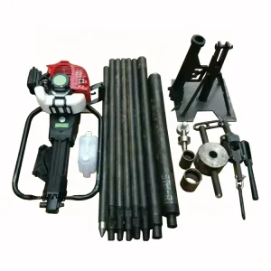 Simple Operation Single Person Quick Sampling QT-2S Impact Earth Extraction Drilling Rig