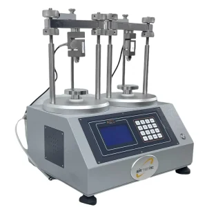 Single-Beam Dual-Sample Soil Consolidation Oedometer Tester for Low and High Pressure