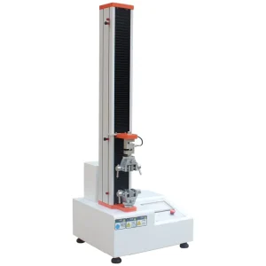 Single-Column Electronic Universal Tensile Testing Machine Desktop Single-Arm Tensile Strength Tester for Plastic Rubber and Fabric