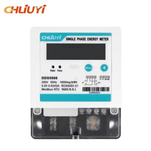 Single Phase Active Energy Meter RS485 Communication 100A LCD Display Class 1.0 Accuracy DDS5886 LIUYI Household Electric