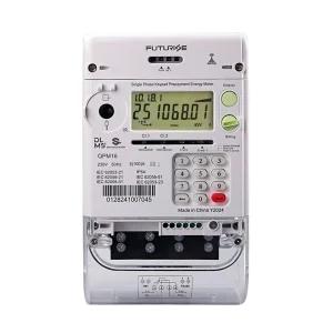 Single Phase DLMS STS Prepaid Keypad Energy Meter 4G GPRS PLC RF Communication Smart Prepayment Token for Africa Utility